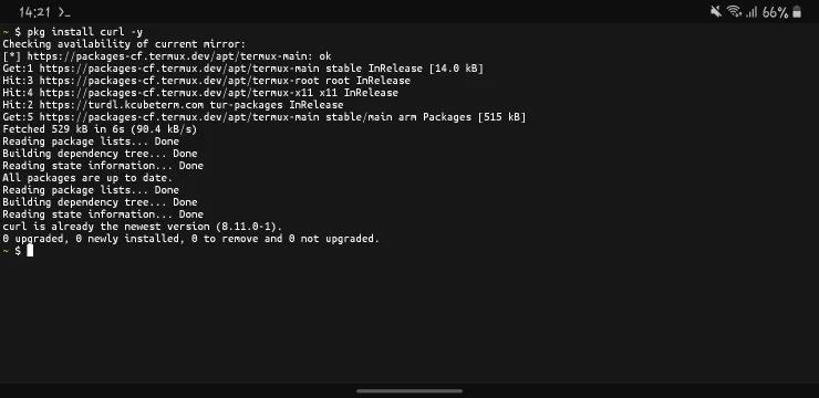 Screenshot_20241119-142108_Termux Installing Curl In Termux