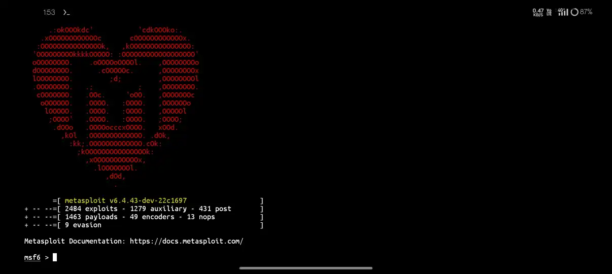 Screenshot_2025-01-01-13-53-49-10_84d3000e3f4017145260f7618db1d683 Opening Metasploit In Termux