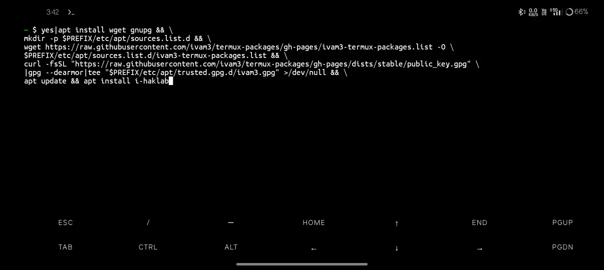 Installing Hacking Lab In Termux
