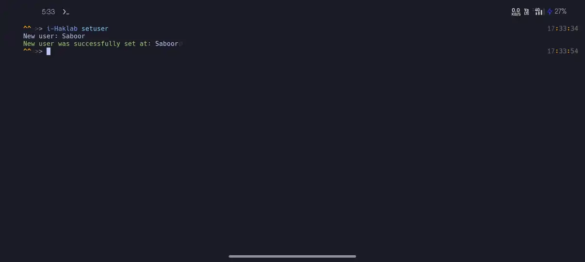 Setting A User In Hacking Lab